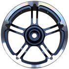 SANWA Alu Lenkrad schwarz