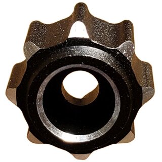 SANWA Alu Stellrad schwarz