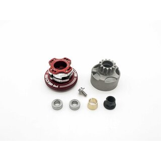 REDS TETRA 4-Backen Alu Kupplungssatz komplett 34mm + 13 Glocke + Lager + Schraube