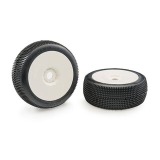 Matrix Nebula Soft verklebt auf weissen Felgen 1:8 (2)