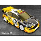 Bittydesign P10R 1/10 190mm rally clear body, 1mm hard