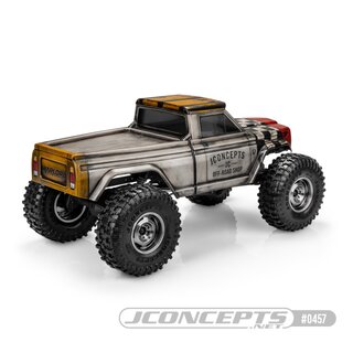 JConcepts JCI Warlord tucked body (Fits - Traxxas TRX-4 Sport, Enduro, Axial, Vanquish 12.3 wheelbase)