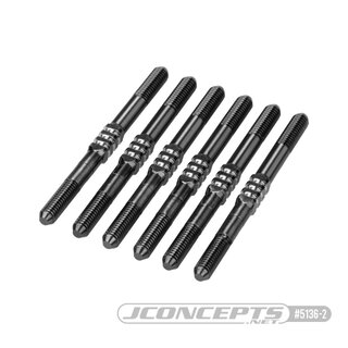 JConcepts RC10B7 3.5 x 48mm Fin Titanium turnbuckle, 6pc....