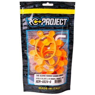 RC-Project Tire Gluing Rubber Bands Orange (4)