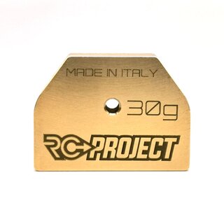 RC-Project Front Chassis Weight 30g for HB Racing...