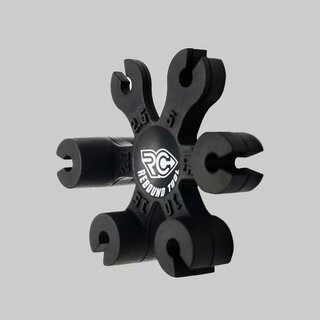 RC-Project Shock Cups V2 TNG in Ergal 7075-T6 for  HB Racing 819 Rs/817