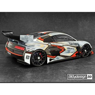 Bittydesign AR8-GT3 1/8 GT clear body 360mm, long wheelbase (LWB), ( HW | 1.5mm)