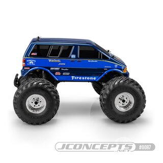 JConcepts 1985 Ford Aerostar, BIGFOOT? Shuttle, 9.75? WB