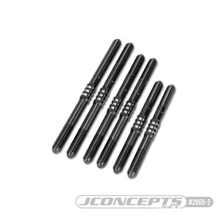 JConcepts Schumacher Cougar LD3 Fin turnbuckle kit - stealth black