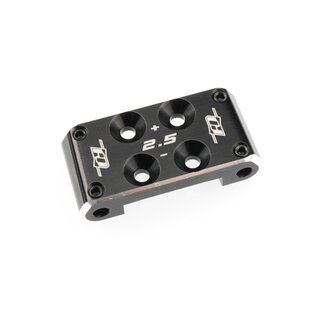 Revolution Design B7 Aluminium Bulkhead +/-2.5? (black)