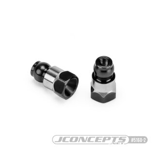 JConcepts RC10B7 Fin titanium rear stand-off, (stealth...