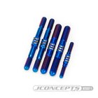 JConcepts RC8B4.1 Fin Titanium turnbuckle set - burnt...