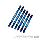 JConcepts XRAY XB4 2024 Fin Titanium turnbuckle set, 6pc....
