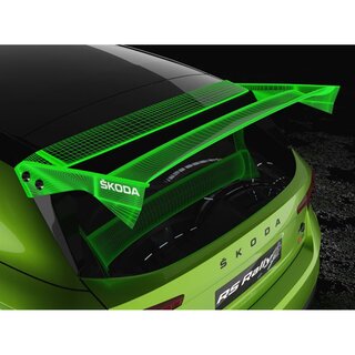 Bittydesign SKODA?Fabia RS Rally2?clear wing replacement, 1,5mm extra hard, Pre-Cut
