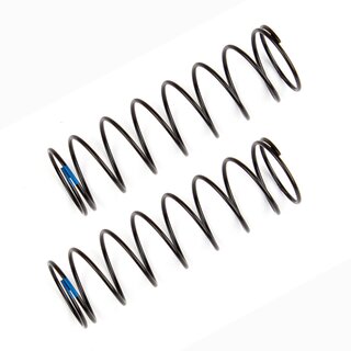 Team Associated Rear Shock Springs, blue, 2.20 lb in, L61mm