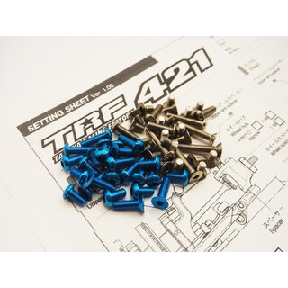 Hiro Seiko TRF421 Titan/Alloy Hex Socket Screw Set...