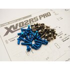 Hiro Seiko XV-02RS PRO Titan/Alum Hex Socket Screw Set...