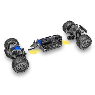 TRAXXAS MINI-MAXX 4x4 Elektro Monster Truck BL-2S Brushless RTR,  HD-Teile, mit Akku/Lader