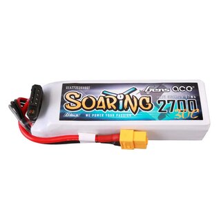 Gensace Soaring LiPo 3S 11.1V-2700-30C(XT60) 103x34x25mm...