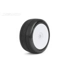 Kyosho Jetko J Ten Soft verklebt auf Felge Revo wei� 1:8 (2)