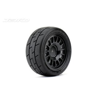Kyosho Jetko EX Formula 1/10 Slicks Tyre Black Wheel 12mm...