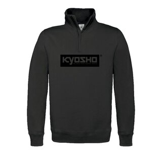 Kyosho Kyosho Zip Up Sweatshirt K24 Schwarz - 3XL