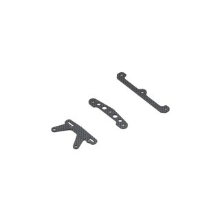 Kyosho Fahrwerksversteifungssatz hinten Kyosho EP Plazma MK3 - Karbon