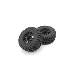 Kyosho Raeder auf schwarzen Felgen 2.4 (2) Kyosho Toyota Tacoma