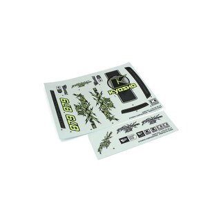 Kyosho Dekorbogen Kyosho FO-XX VE 2.0