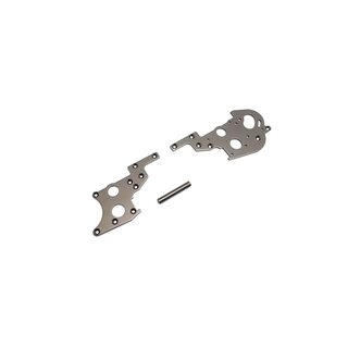 Kyosho Getriebekasten Hinten Kyosho Optima Pro (2) Gun Metal