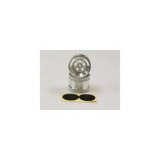 Kyosho Felgen Hinten matt verchromt 1.7 inches (2) Kyosho Tomahawk