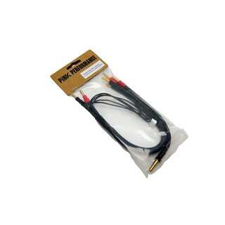 Kyosho Ladekabel 30cm Pink Performance - Banane auf 2x2S (4-5mm)