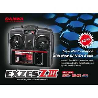 Sanwa Radio Sanwa Exzes Z3 RX493i Receiver with TX Battery installed