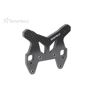 Kyosho Sparko F8 Karbonfaser Federbeinbr�cke vorne 4,5 mm