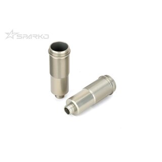 Kyosho Sparko F8 7075Aluminium Sto�d�mpferk�rper hinten +3mm (2)