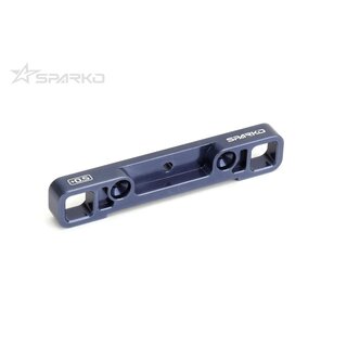 Kyosho Sparko F8 7075Aluminium Arm Mount D (+0.5mm)(Dunkelblau)