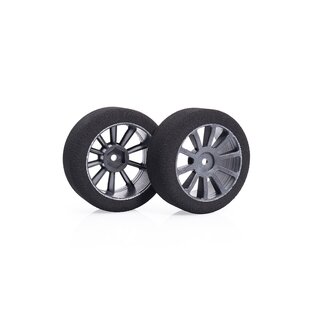 Matrix 1/10 Front AIR Carbon 37 Shore RC Model Tires...