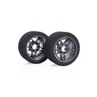 Matrix 1/8 Front FIVE Carbon WET Coumpound RC Model Tires...