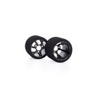 Matrix 1/12 Rear Carbon 35 Shore RC Model Tires (Double...