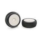 Matrix Nebula Ultra Soft 1:8 Buggy Tires Pre-glued (White...