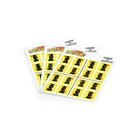 Matrix Off Road Hardness Decals Clay set (S-M-H)