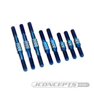 JConcepts - RC10 Classic Fin titanium turnbuckle set -...