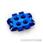 JConcepts RC10B7 front bulkhead 0 degree (9,3g), aluminum...