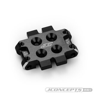 JConcepts RC10B7 front bulkhead 0 degree (9,3g), aluminum...