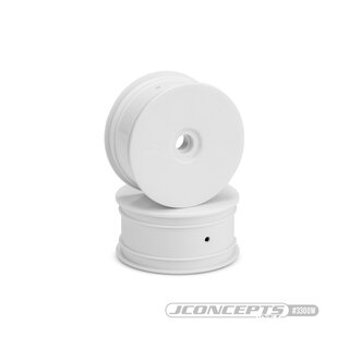JConcepts Mono - RC10T narrow front wheel (white) - 2pc