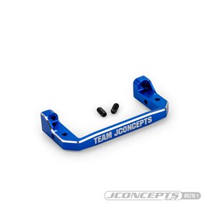 JConcepts RC10, RC10T, RC10GT servo mount bracket, blue