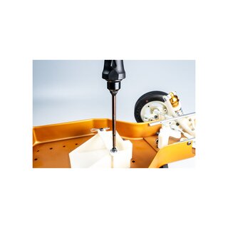 Koswork Associated RC10 Standard Hex Wrench Nut Driver Tool Set (7pcs) (Light Tri Handle)