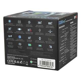 SkyRC D200 Neo+ LiPo 1-6s 20A 200W AC