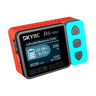 SkyRC B6neo Ladeger�t LiPo 1-6s 10A 200W