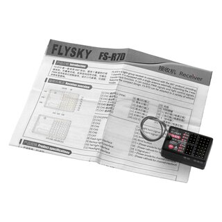 FlySky R7D ANT Empf�nger mit LED Kontroller 7 Kanal